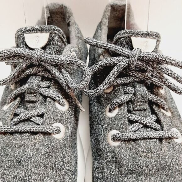 ALLBIRDS Wool Runners Classic Low-Top Comfort Lace-Up Shoes Gray Sz 10 - Picture 6 of 16